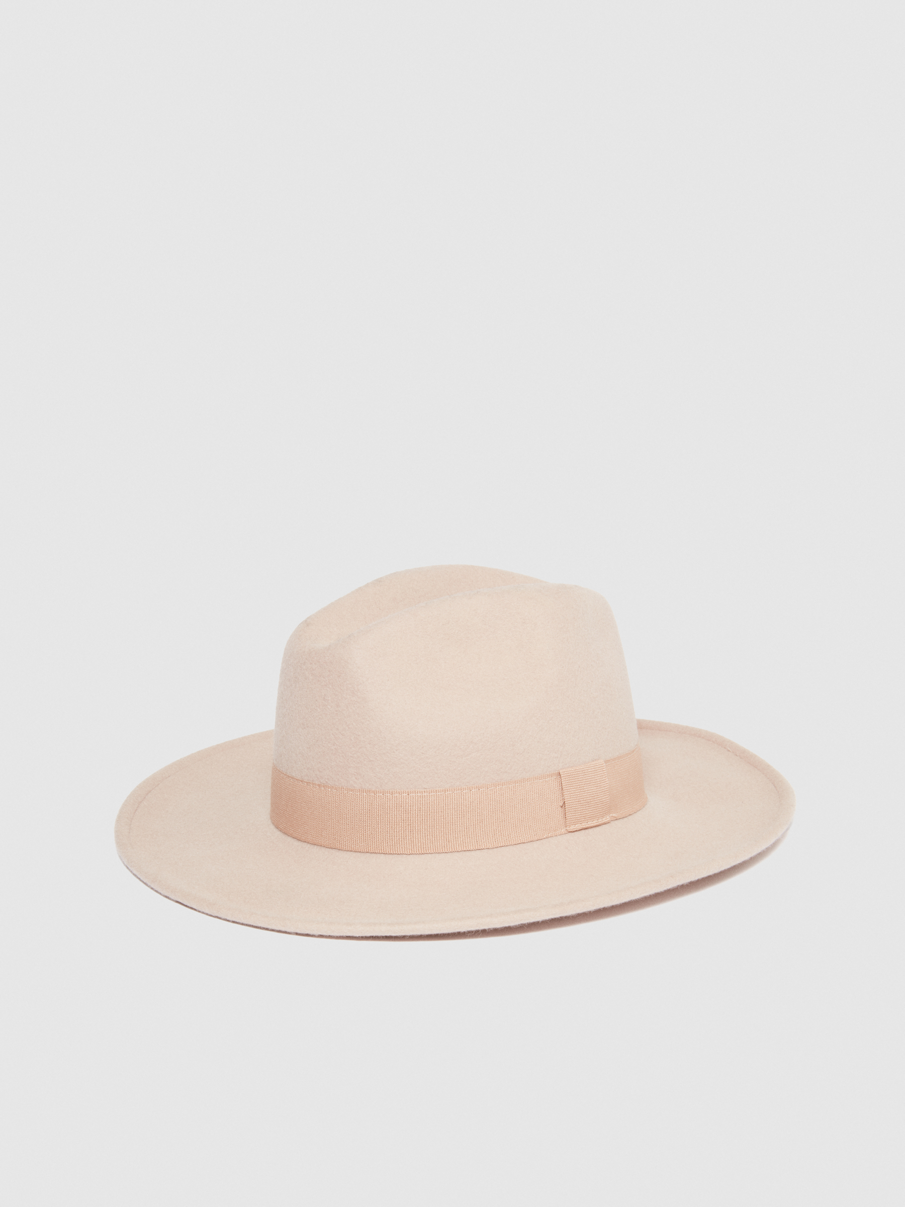 Sisley - Hat With Ribbon, Woman, Creamy White, Size: M